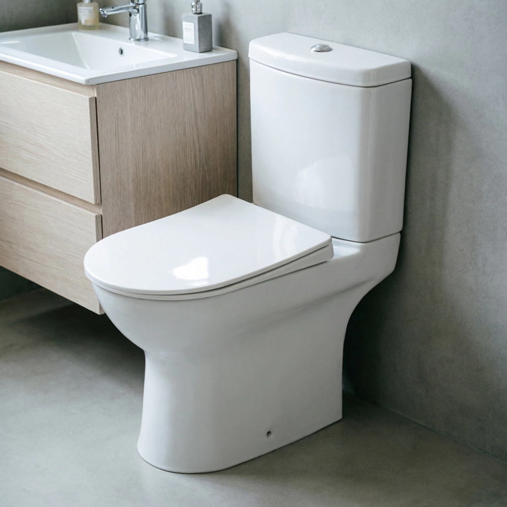 Унитаз-компакт Lapino Safir безободковый с сиденьем с микролифтом