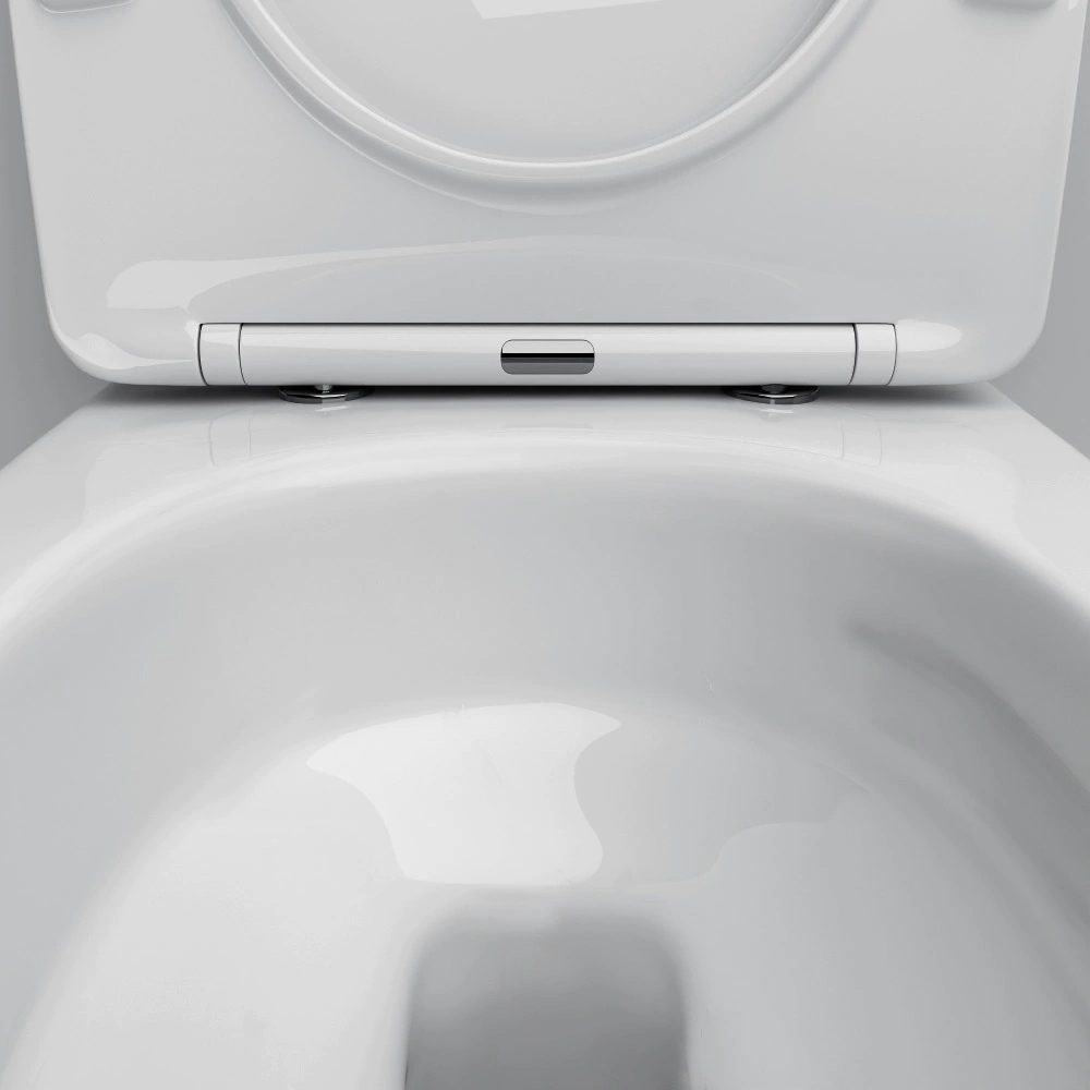 Унитаз подвесной AM.PM Like AquaSpin 2.0 безободковый с сиденьем с микролифтом