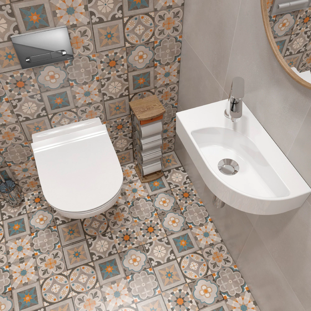 Инсталляция Cersanit Estetica AQUA 40 SMART M с унитазом и кнопкой хром