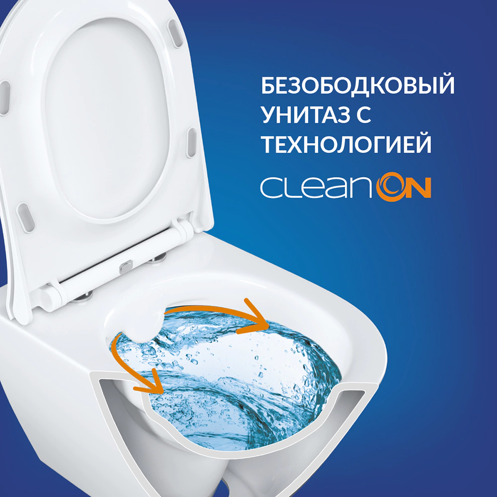 Инсталляция Cersanit Estetica AQUA 40 SMART M с унитазом и белой кнопкой