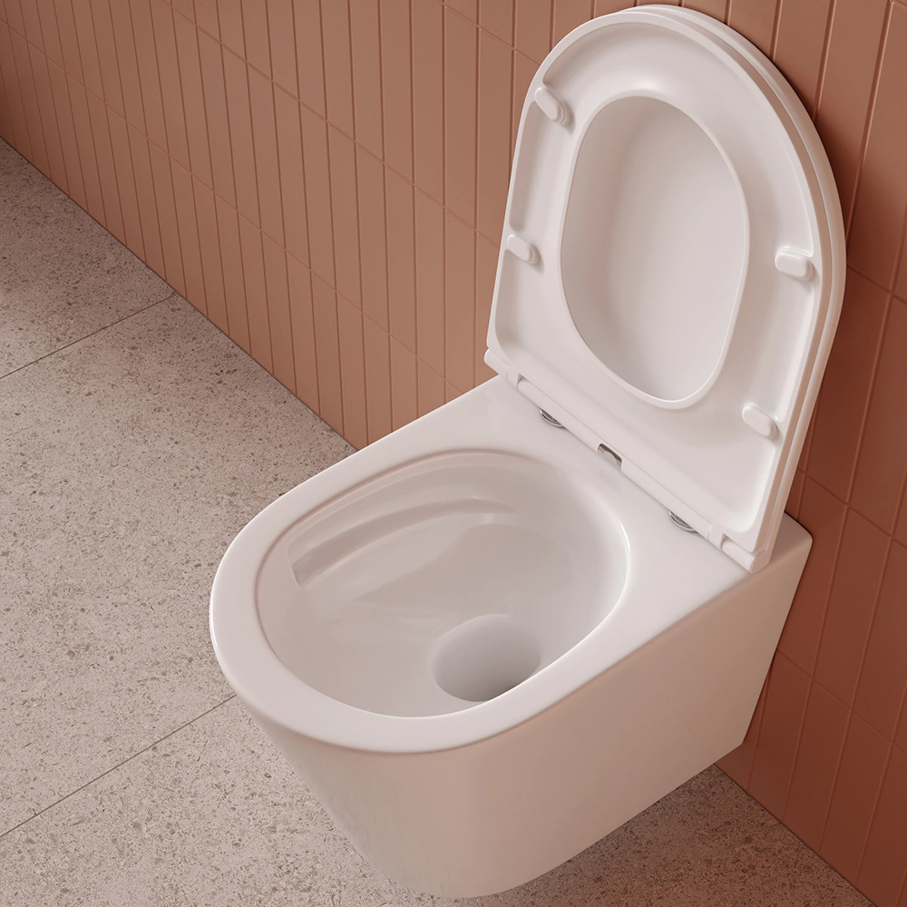 Унитаз подвесной IDDIS Calipso Q безободковый с сиденьем с микролифтом