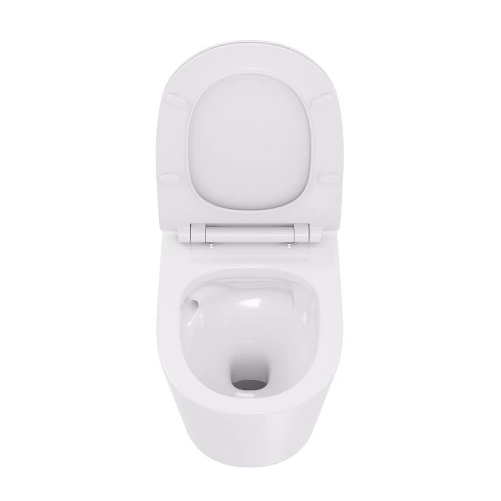 Унитаз подвесной Vitra M50 безободковый с сиденьем с микролифтом