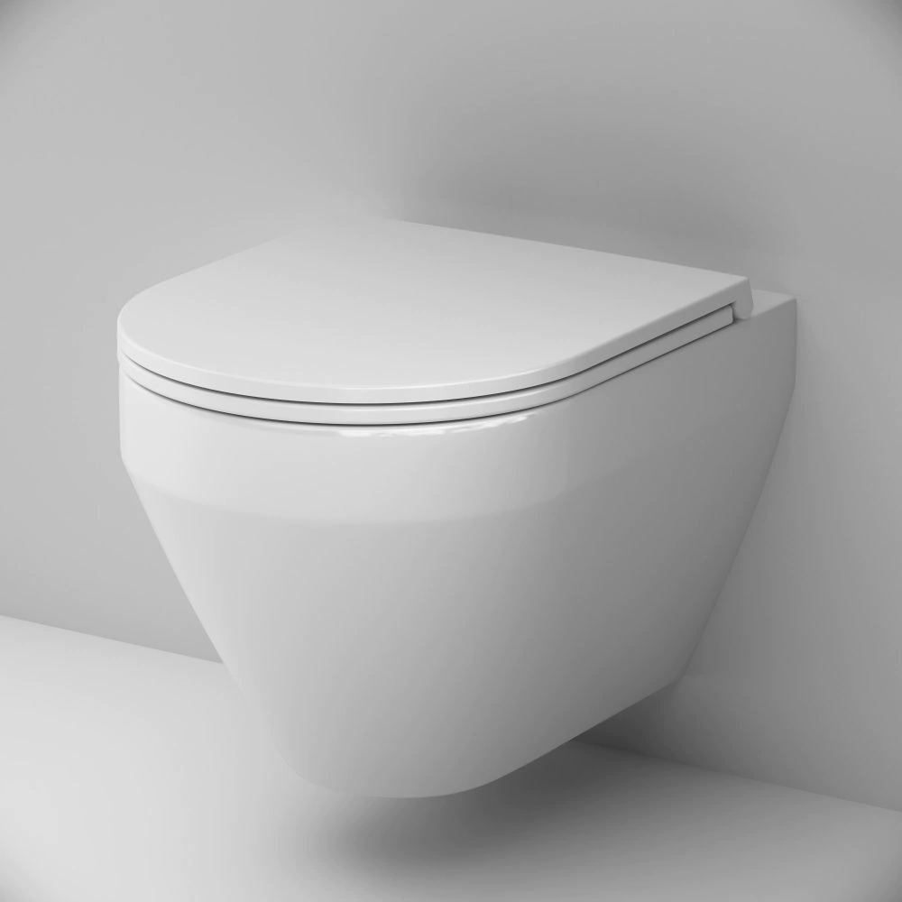 Унитаз подвесной AM.PM Spirit V2.0 безободковый с сиденьем с микролифтом