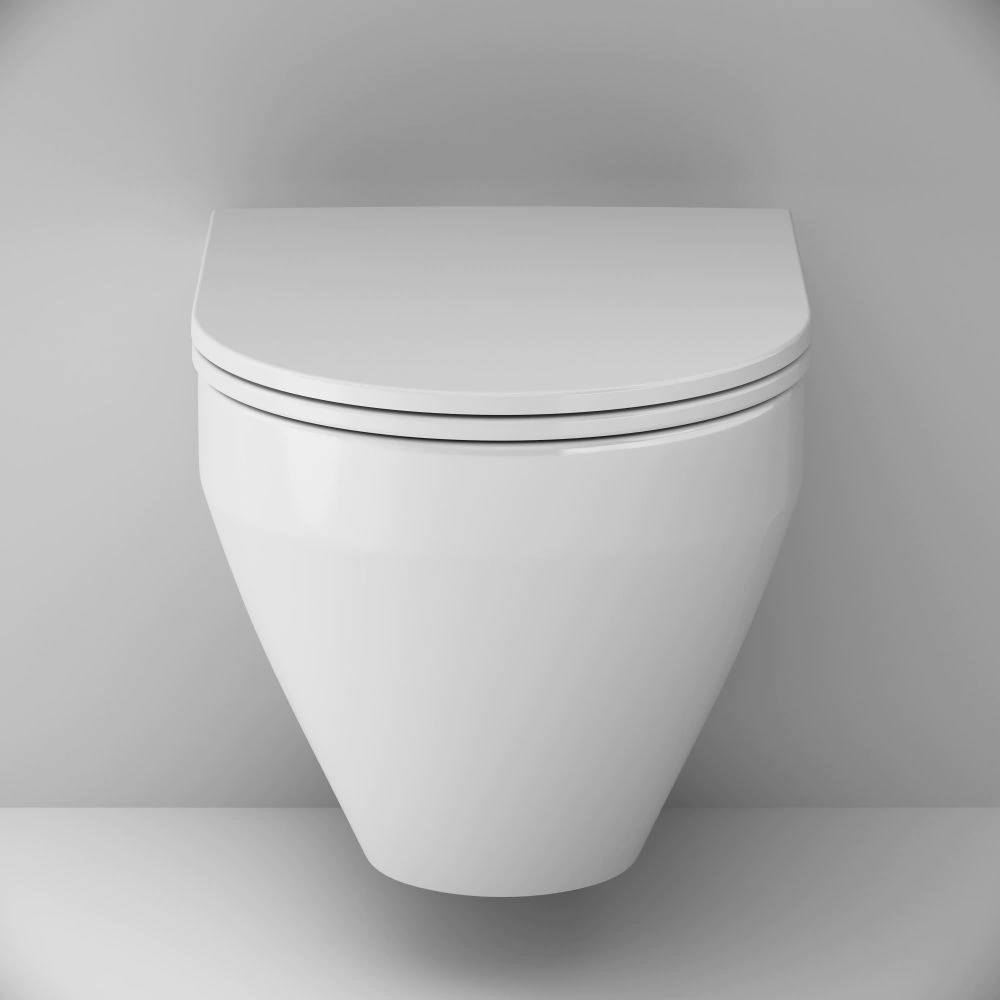 Унитаз подвесной AM.PM Spirit V2.0 безободковый с сиденьем с микролифтом