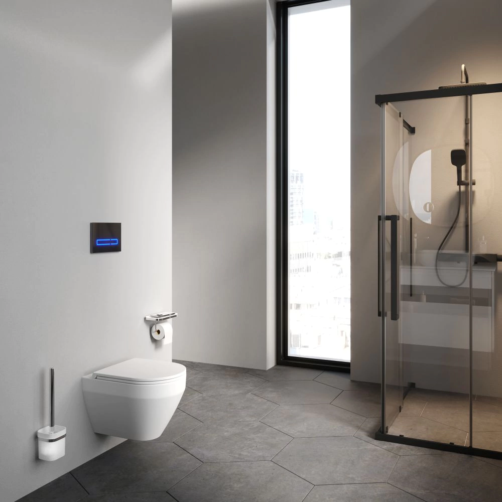 Унитаз подвесной AM.PM Spirit V2.0 безободковый с сиденьем с микролифтом