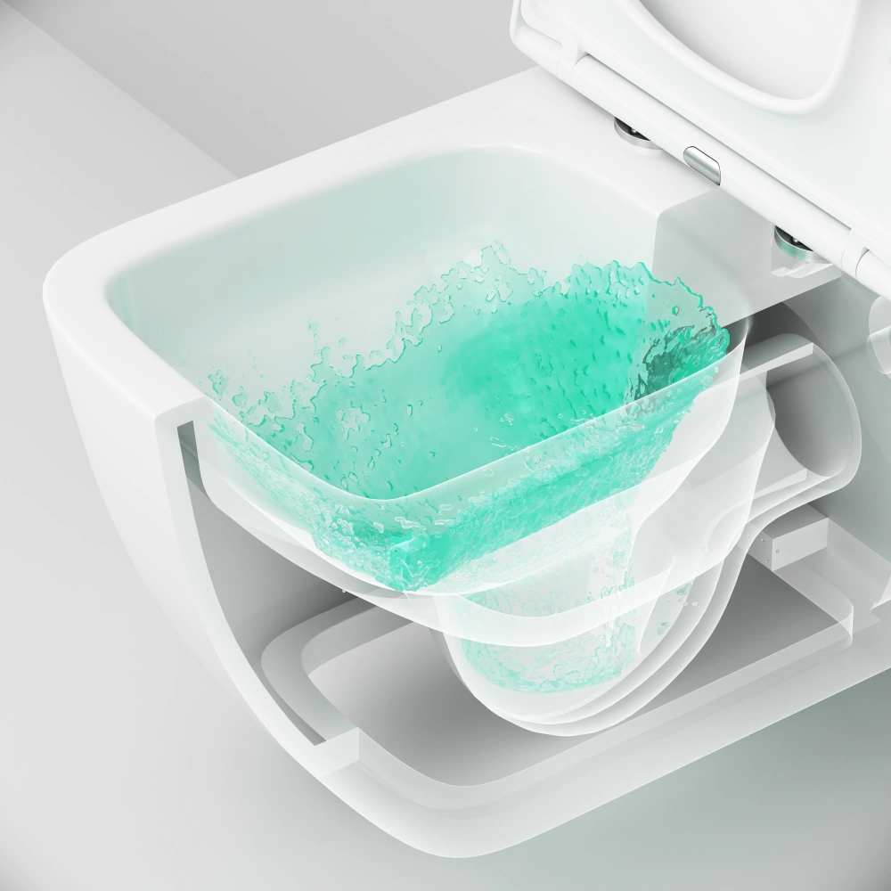 Унитаз подвесной AM.PM Gem безободковый с сиденьем с микролифтом