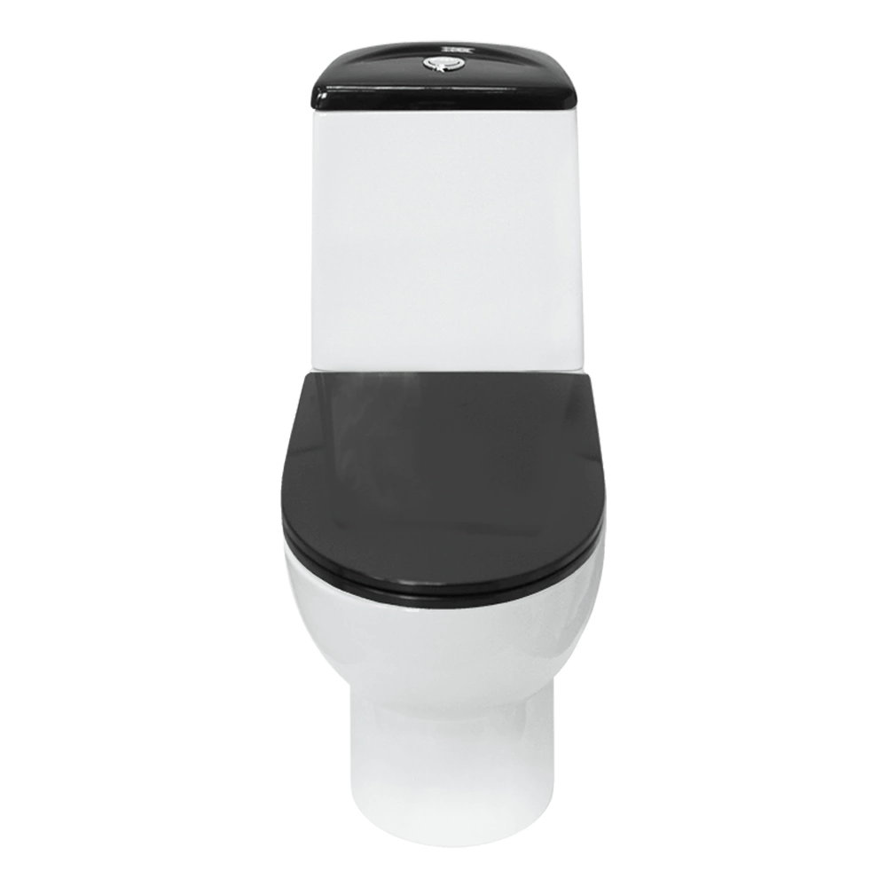 Унитаз-компакт SANITA LUXE Best Black с сиденьем с микролифтом