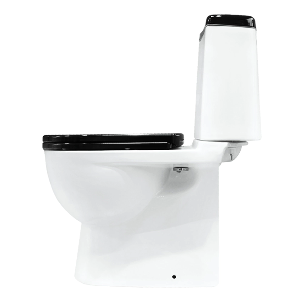 Унитаз-компакт SANITA LUXE Best Black с сиденьем с микролифтом