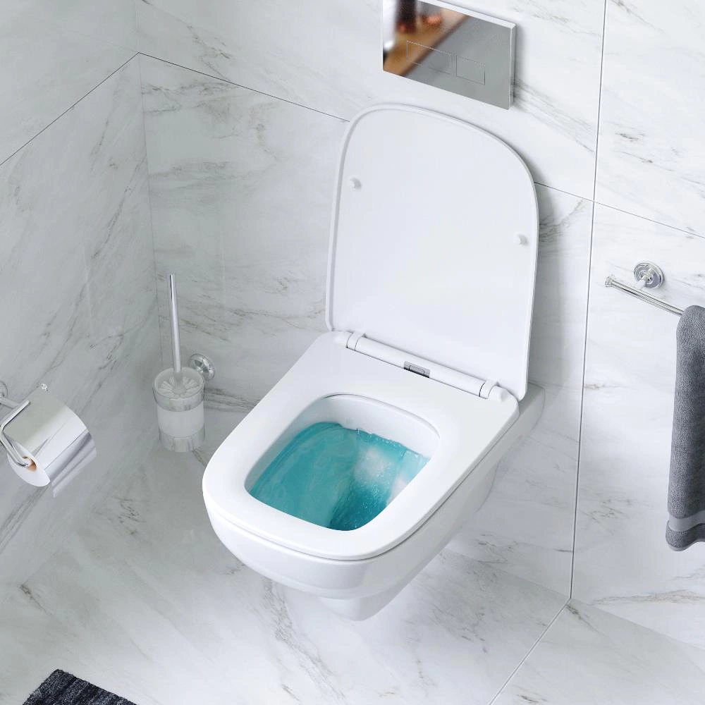 Унитаз подвесной AM.PM X-Joy S безободковый с сиденьем с микролифтом