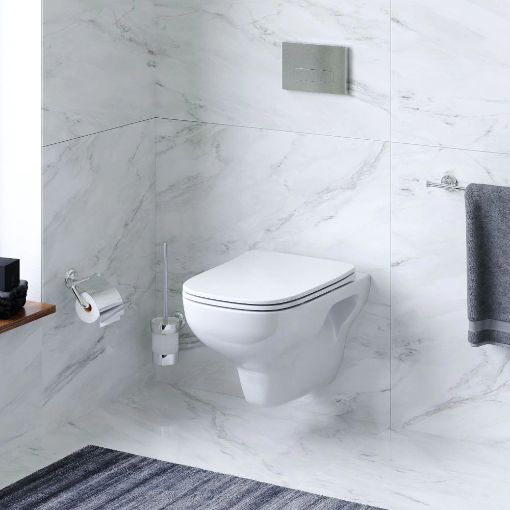 Унитаз подвесной AM.PM X-Joy S безободковый с сиденьем с микролифтом