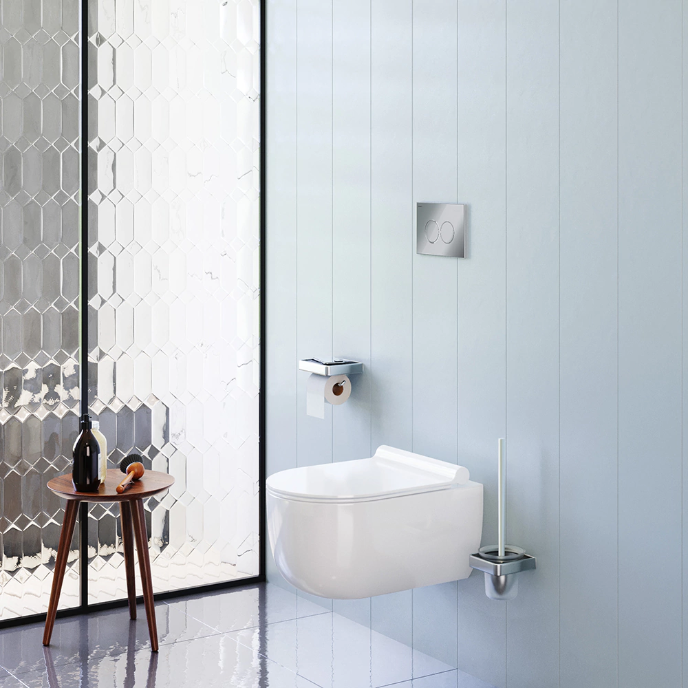 Унитаз подвесной Damixa Scandinavian Pure безободковый с сиденьем с микролифтом