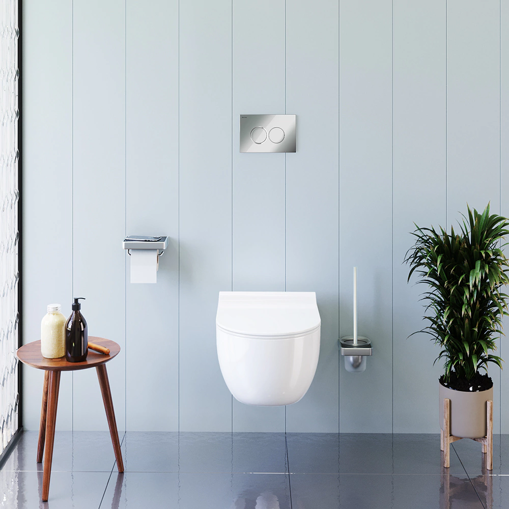 Унитаз подвесной Damixa Scandinavian Pure безободковый с сиденьем с микролифтом