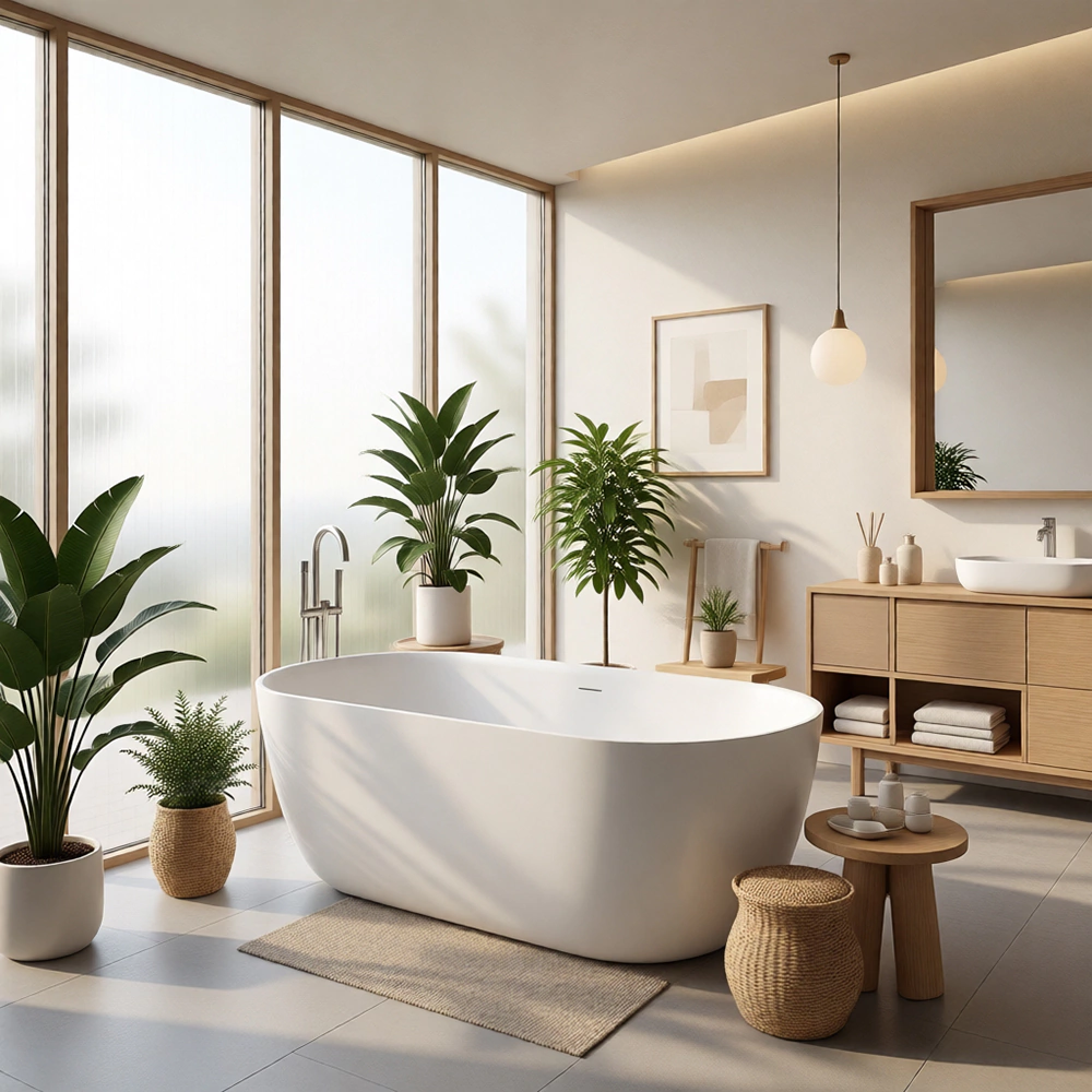 Акриловая ванна FLUMEN DESIGN Albano 180х80 см отдельностоящая с каркасом и экраном