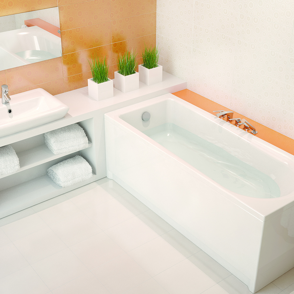 Акриловая ванна Cersanit Flavia 170х70 см