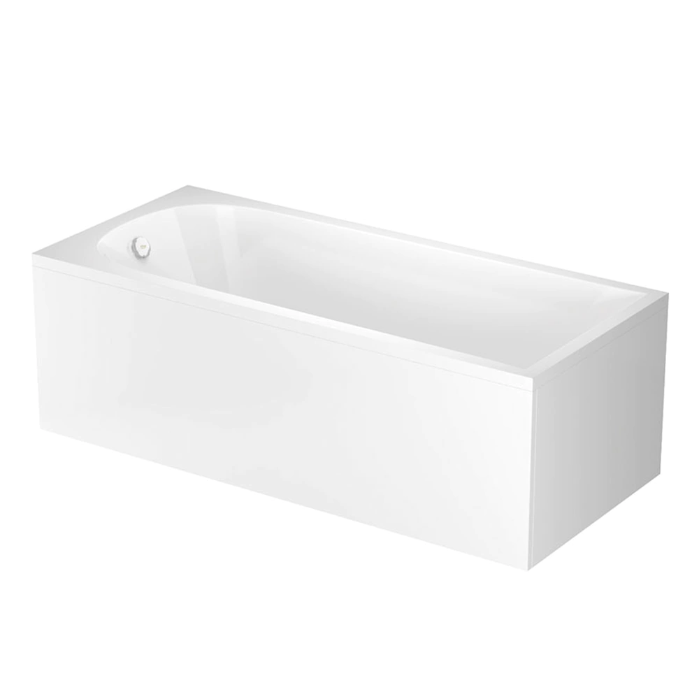 Акриловая ванна Alba Spa Impero 180х80 см прямоугольная