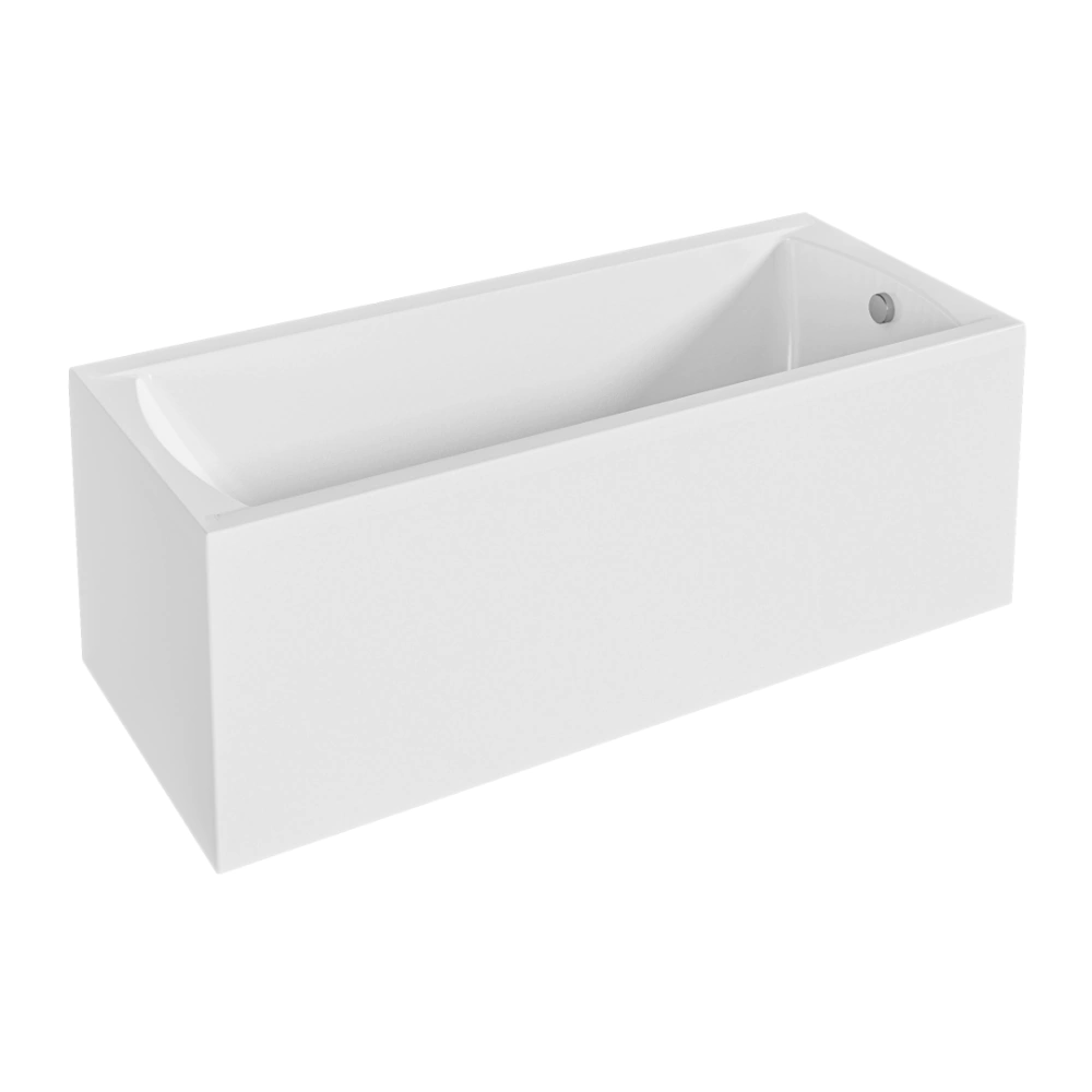 Акриловая ванна 100Acryl Acryel 180х75 см прямоугольная