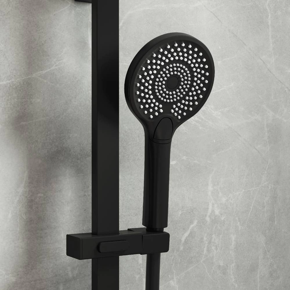 Лейка для душа IDDIS Optima Home 3-режимная черный