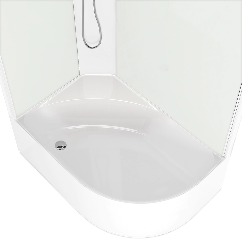 Кабина душевая DOMANI-SPA Delight Slim 128 L 120х80х218 см высокий поддон