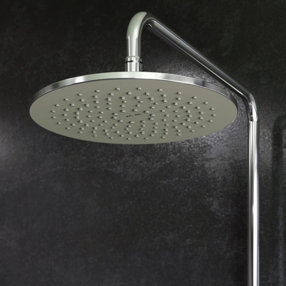 Душевая система AM.PM Like с верхним душем d25,4 см и полочкой