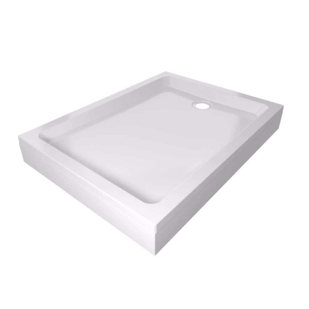 Душевой поддон FLUMEN 100х80х17 см прямоугольный