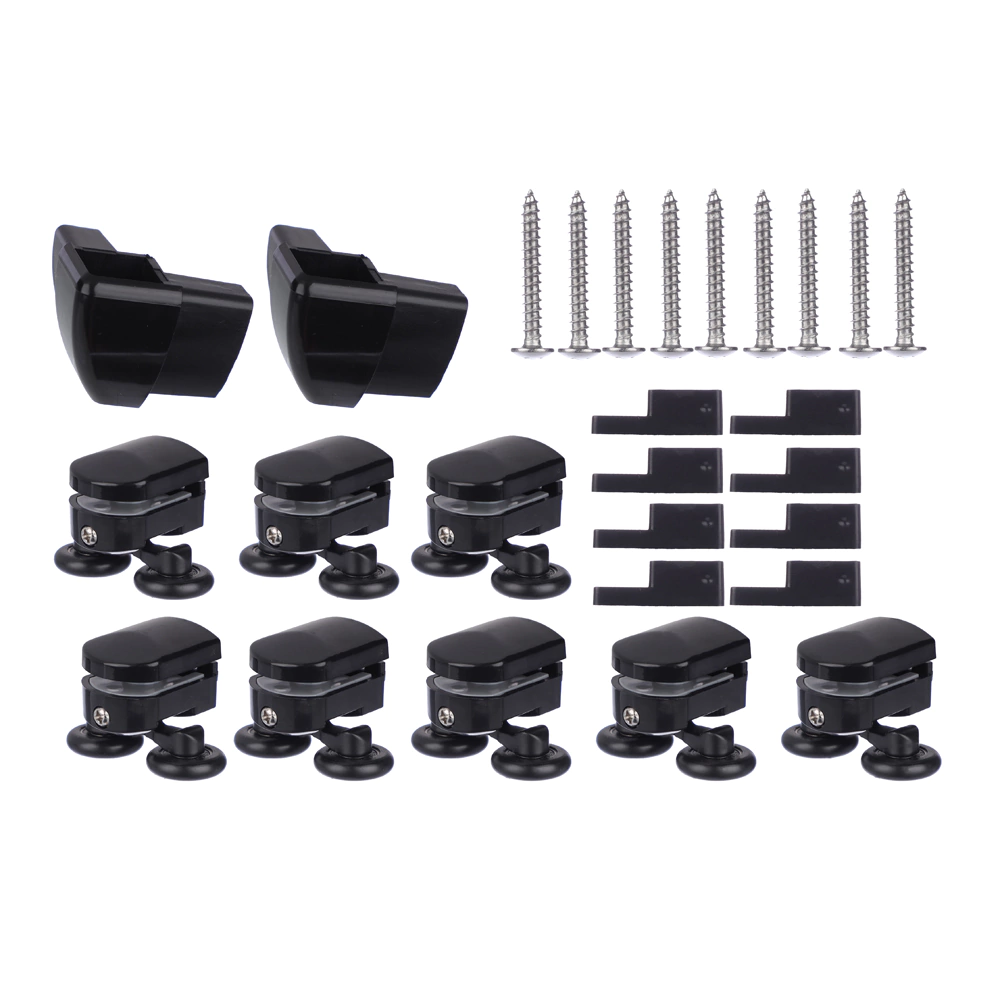 Душевое ограждение FLUMEN Ems Black 80х80х195 см стекло pear черный профиль