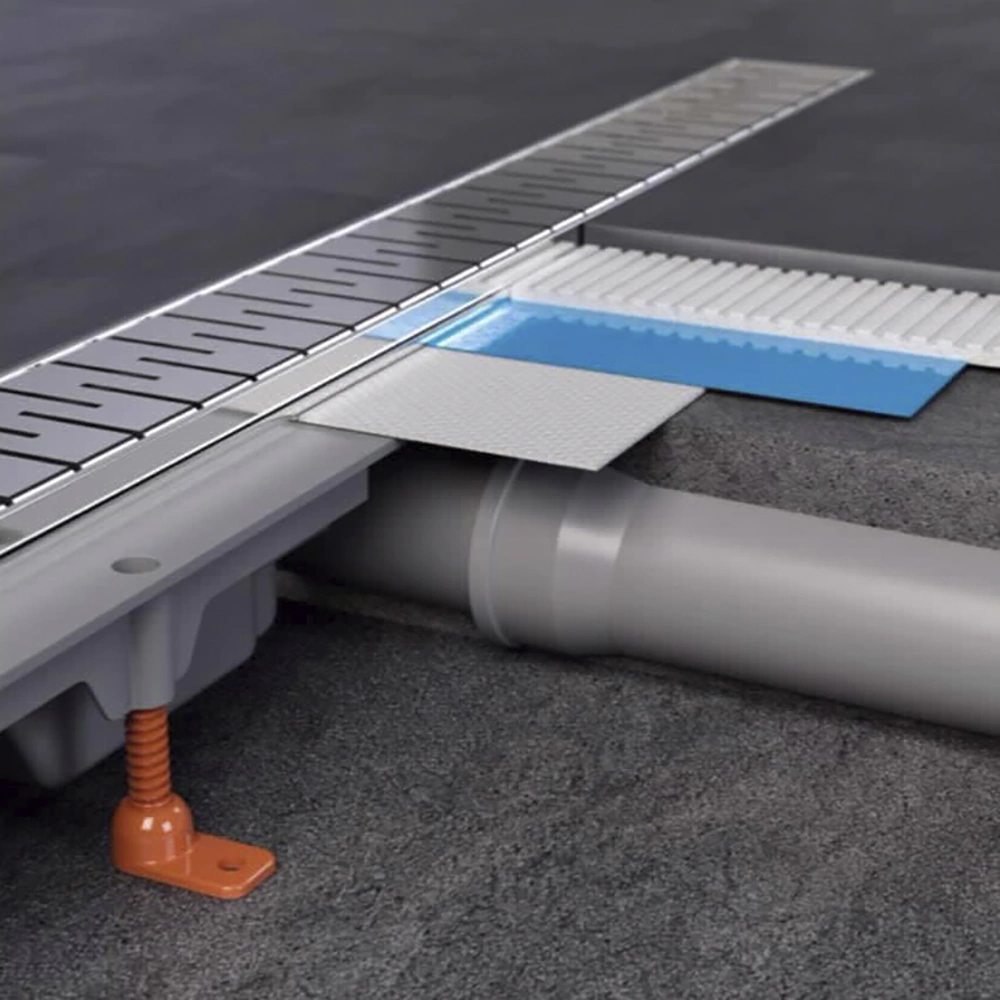 Трап для душа MCH Chudej Medium 650 мм горизонтальный сатин