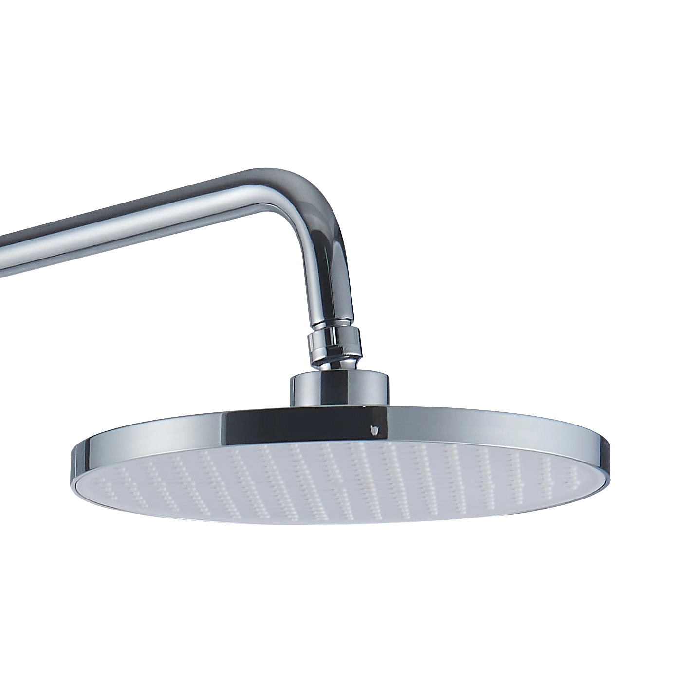 Душевая система со смесителем и верхним душем FLUMEN d25 см хром