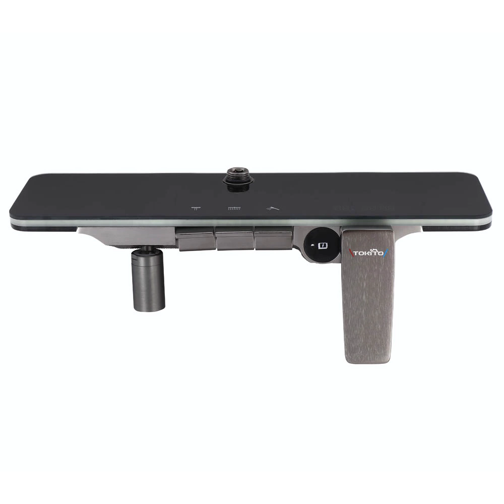 Душевая система со смесителем и верхним душем TOKITO графит