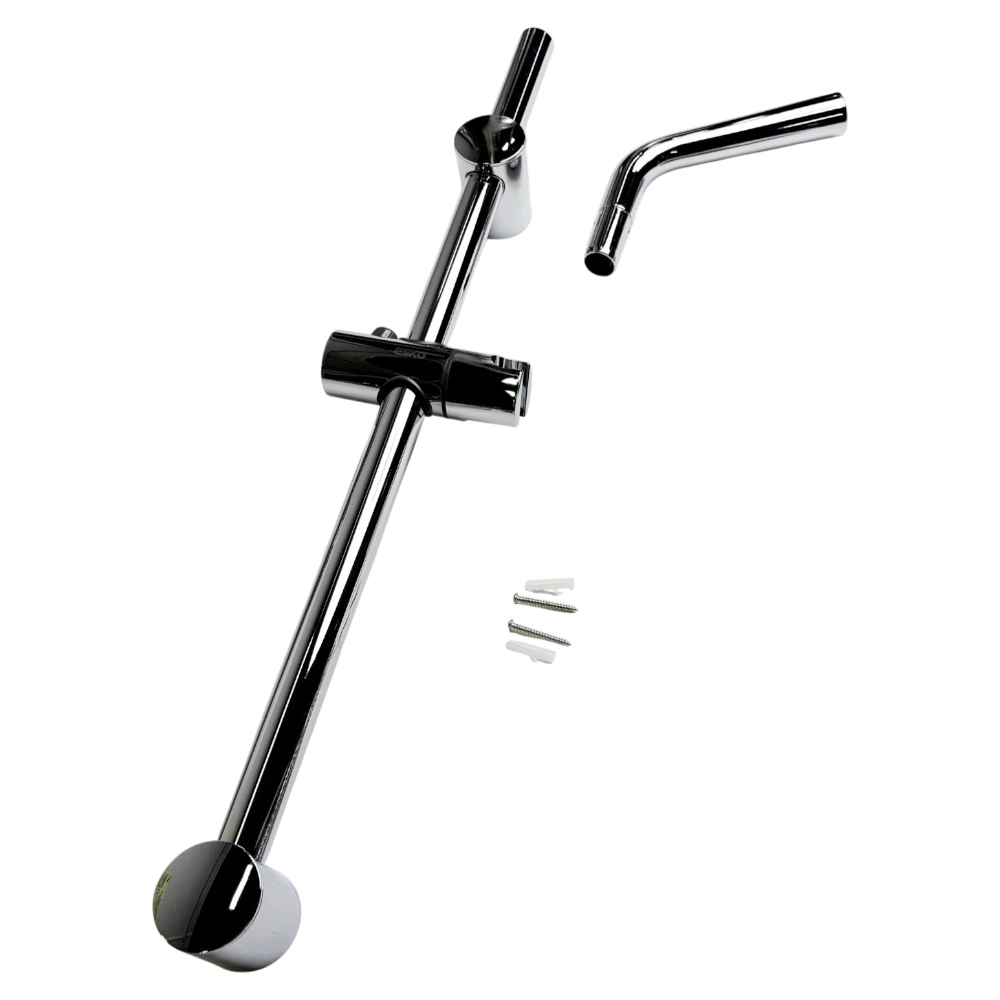 Штанга для душа Esko с верхним держателем лейки хром