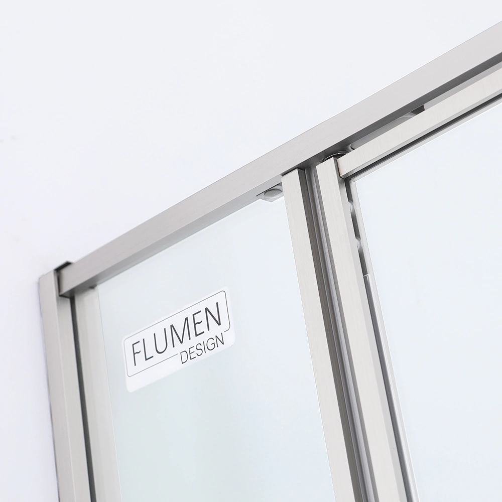 Душевое ограждение FLUMEN DESIGN Orlean 120х80х195 см прозрачное стекло профиль хром