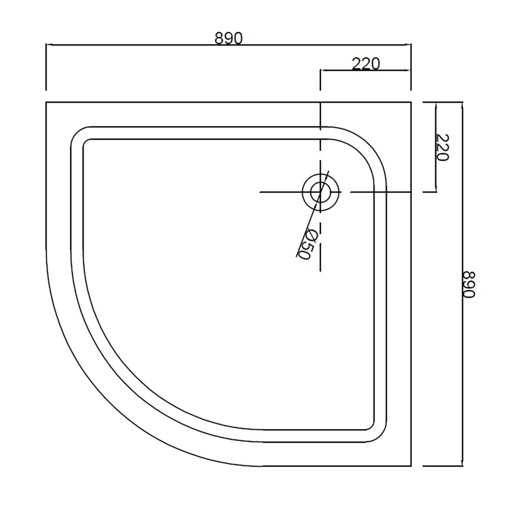 Душевой уголок Azario CS-8020S 90х90х195 см высокий поддон