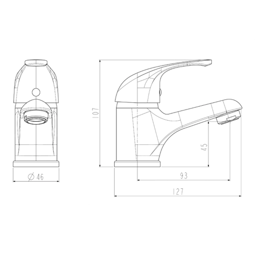 Набор смесителей для ванной Esko Eco 3в1