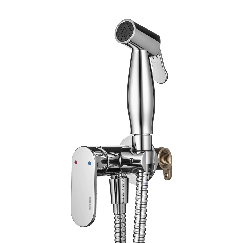 Гигиенический душ SWEDBE Platta хром