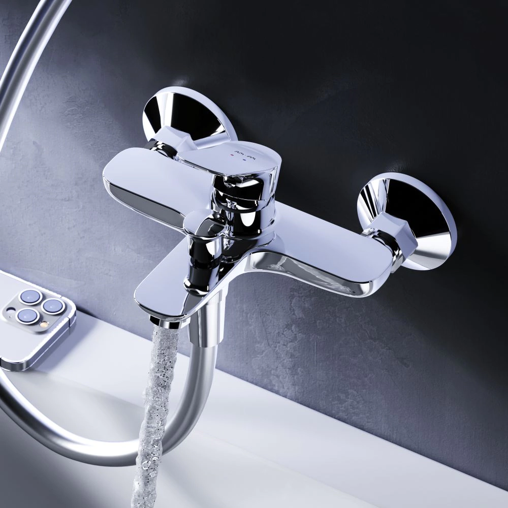 Смеситель для ванны AM.PM Force хром