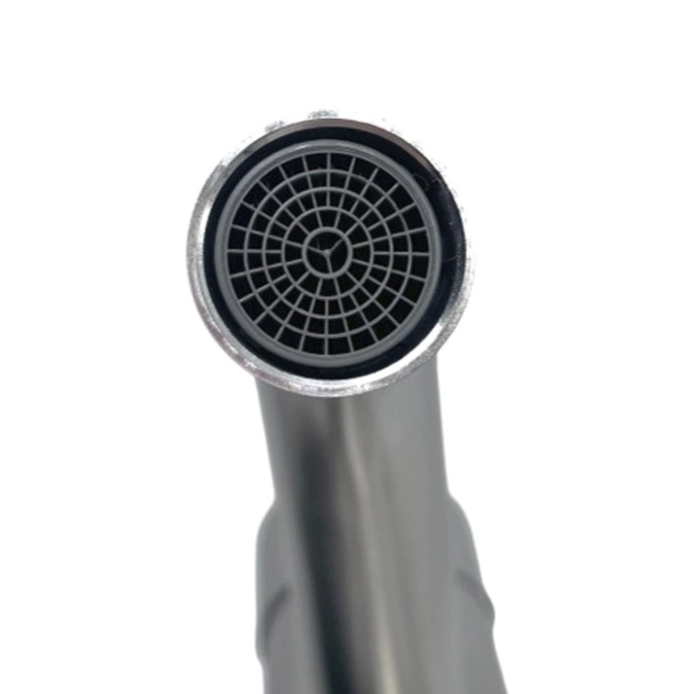 Смеситель для раковины VODA средний нержавеющая сталь