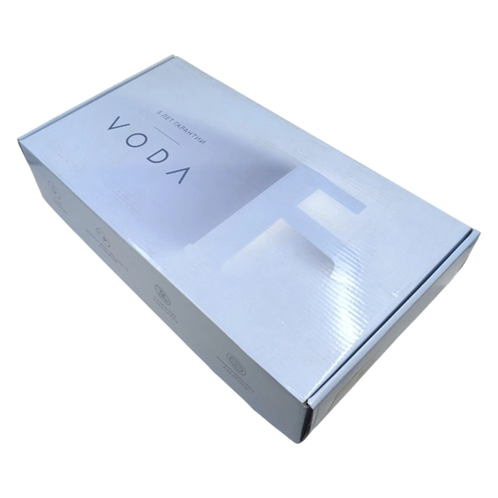 Смеситель встраиваемый VODA верхний душ, ручной душ нержавеющая сталь