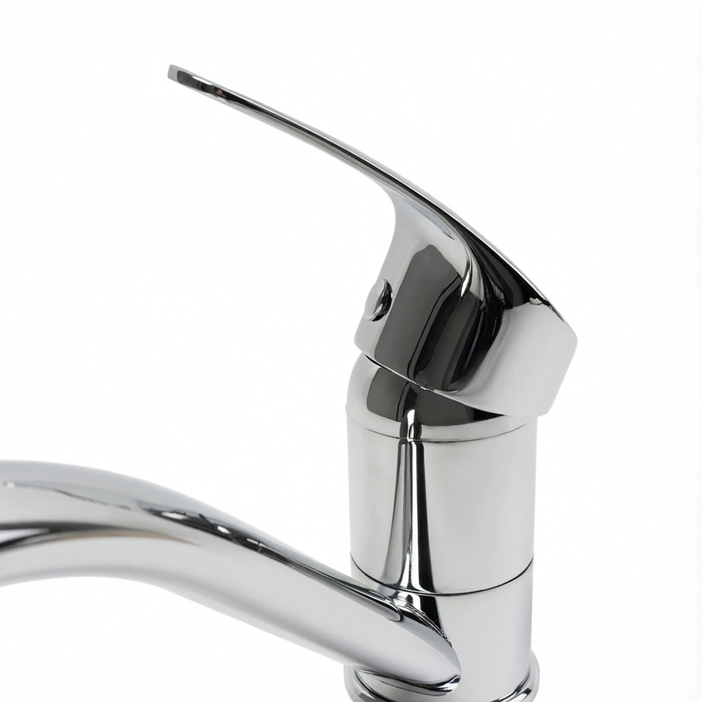 Смеситель для раковины Milardo Simp поворотный излив хром