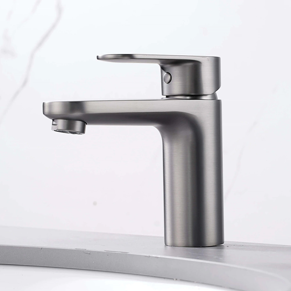 Смеситель для раковины AQUATEK Ника графит