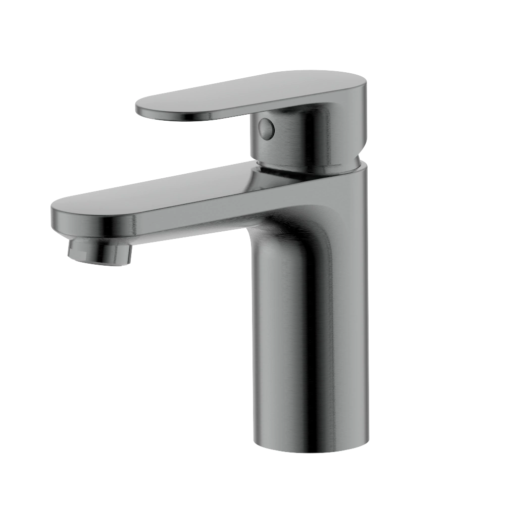 Смеситель для раковины AQUATEK Ника с гигиеническим душем графит