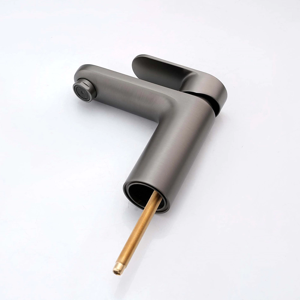 Смеситель для раковины AQUATEK Ника с гигиеническим душем графит