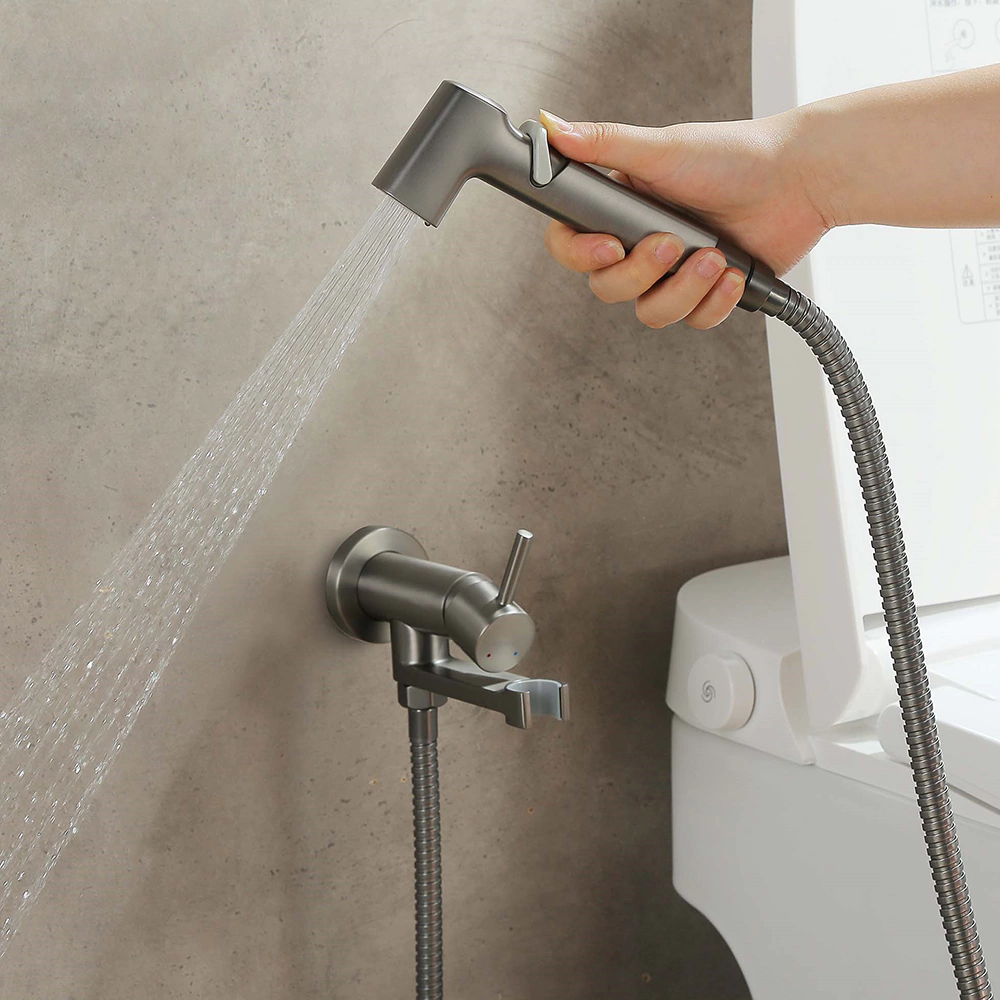 Гигиенический душ AQUATEK Ника графит