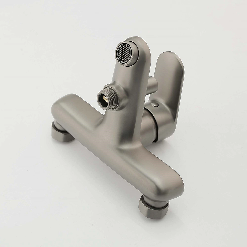 Смеситель для ванны AQUATEK Ника графит