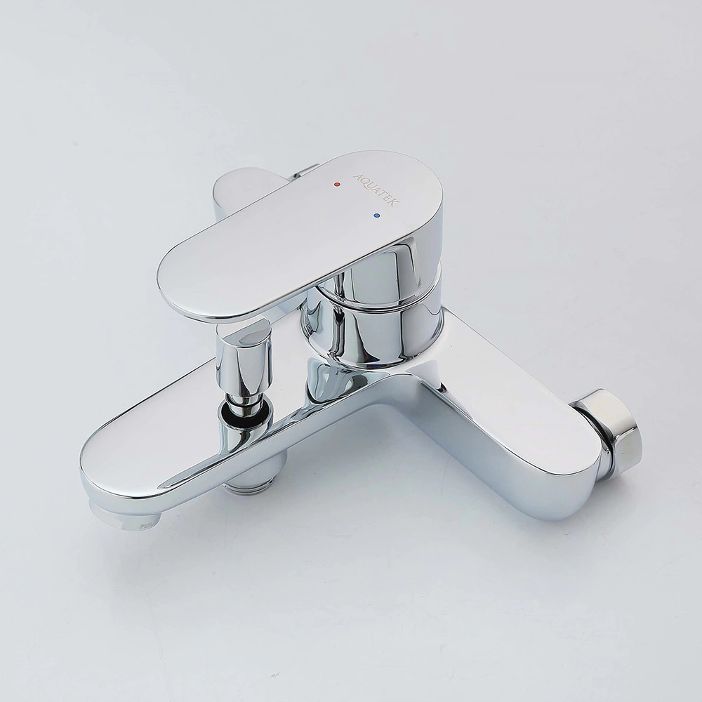 Смеситель для ванны AQUATEK Ника хром