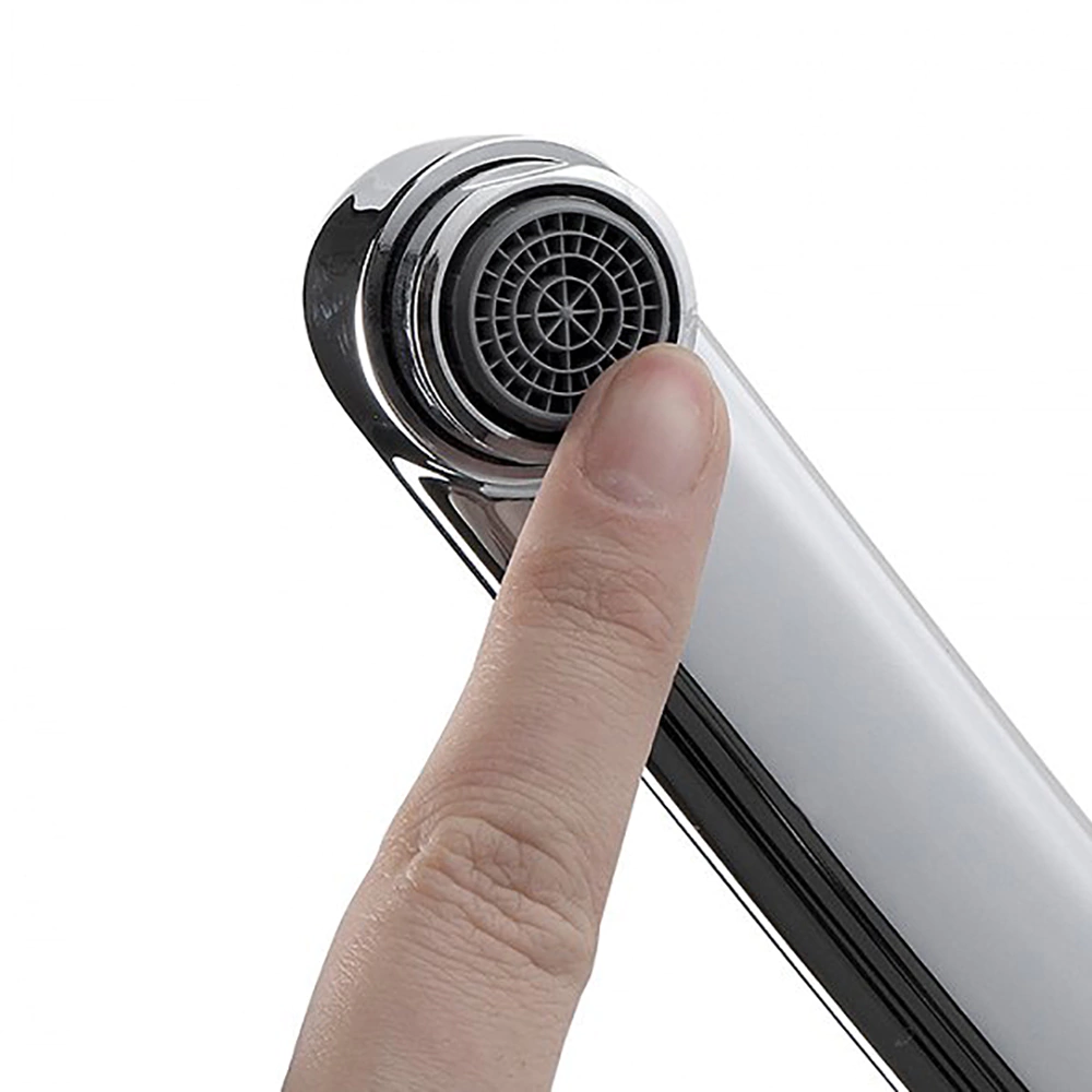 Смеситель для ванны IDDIS Sena с длинным изливом хром