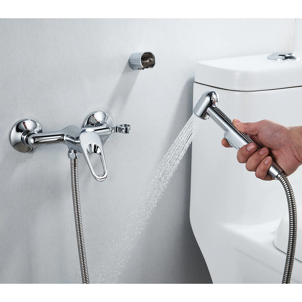 Смеситель для гигиенического душа ROSSINKA хром