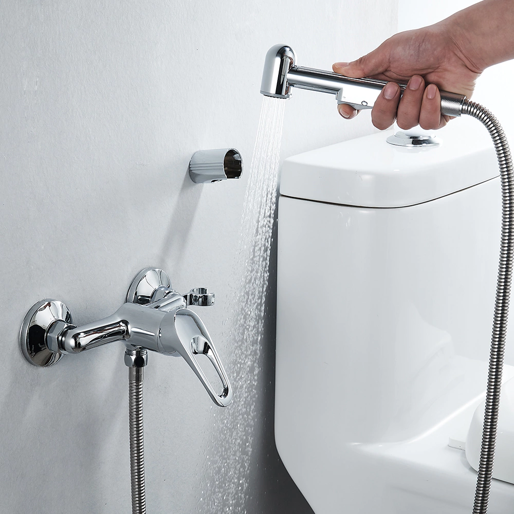 Смеситель для гигиенического душа ROSSINKA хром