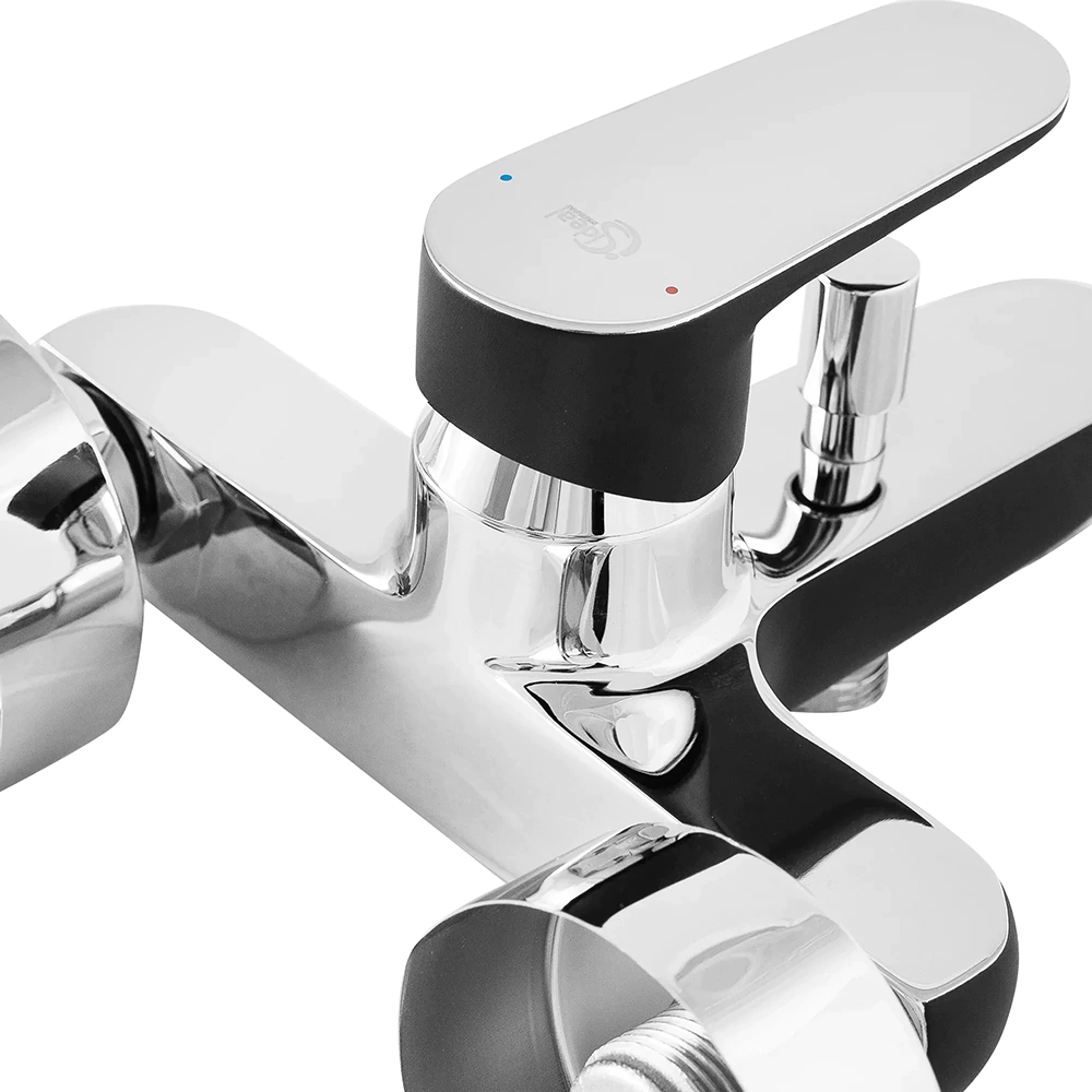 Смеситель для ванны Ideal Standard Tyria хром, черный