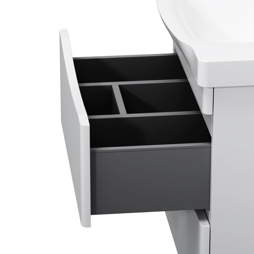 Тумба с раковиной AM.PM Like 65 см подвесная белая