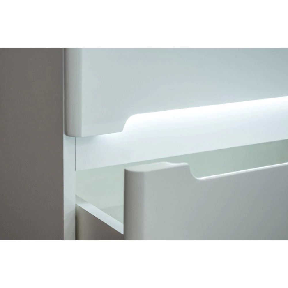 Тумба с раковиной М-КЛАССИК Сорренто 60 см подвесная белая