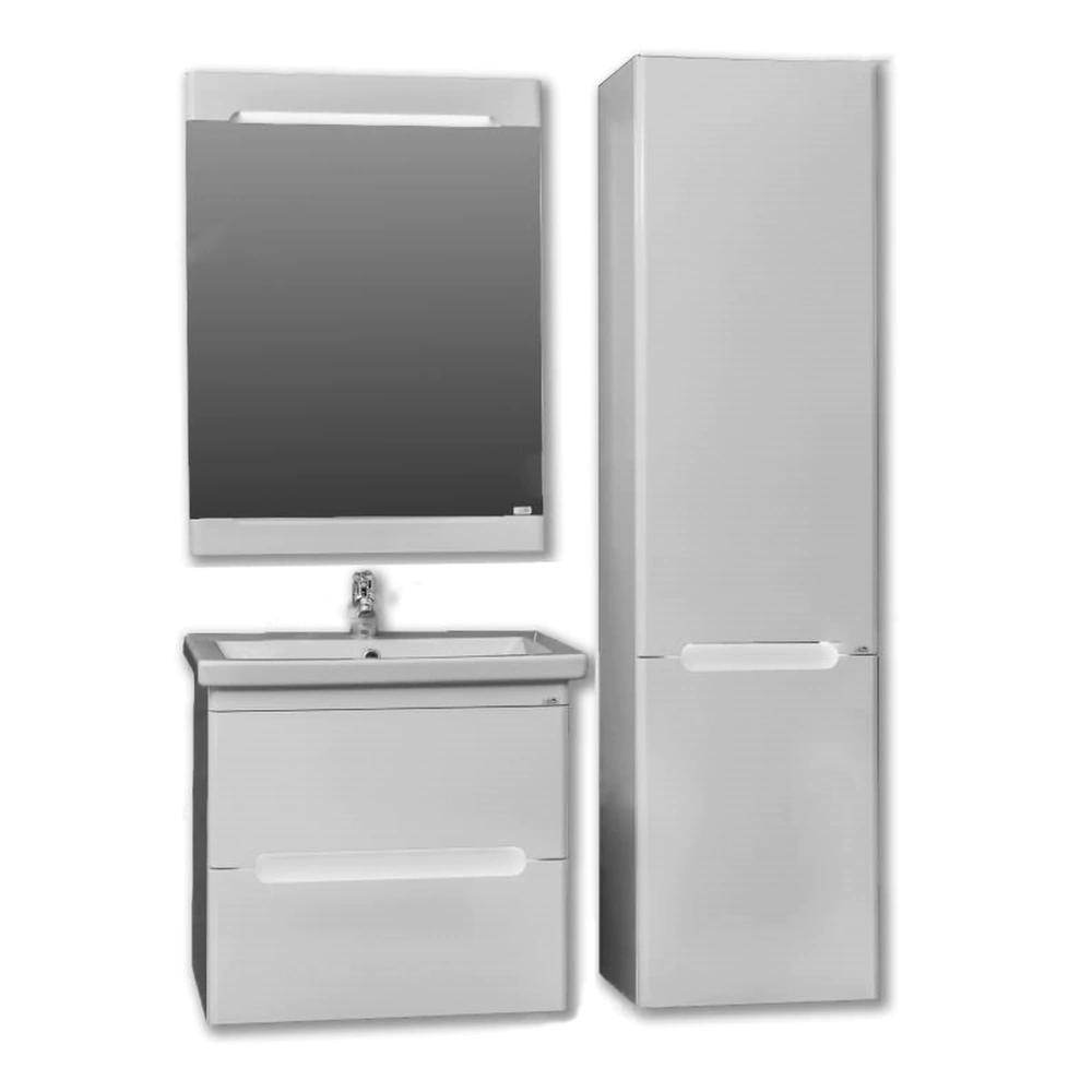 Тумба с раковиной М-КЛАССИК Сорренто 60 см подвесная белая